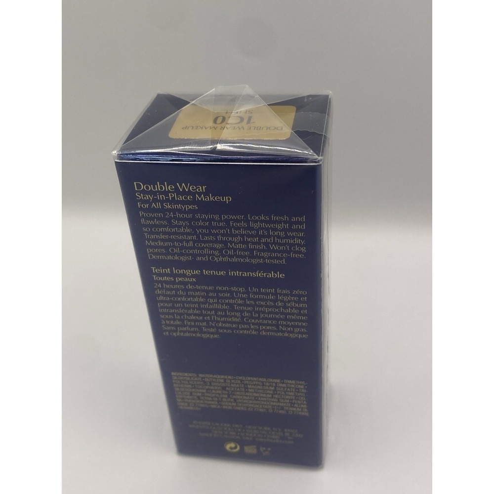 Estee Lauder Double Wear Stay-in-Place Makeup 1C0 Shell (Original Formula) NIB - Picture 4 of 9